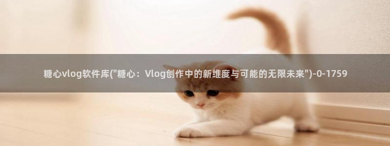 心糖vlog入口:糖心vlog软件库(\
